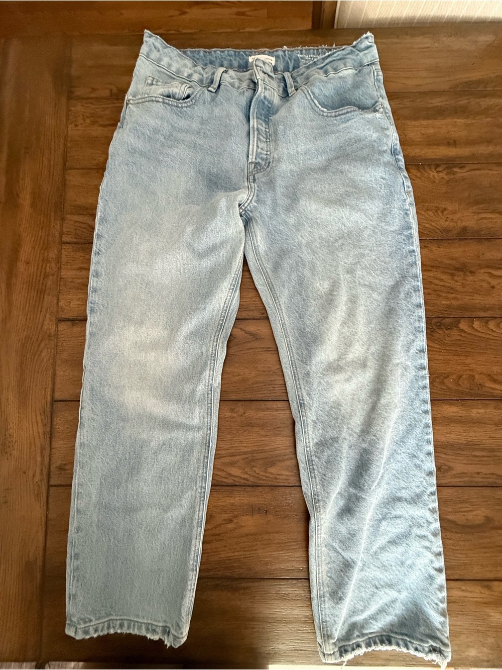 Good American Light Blue vintage straight Jeans